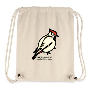 Waxwing Little Bird Environmental Protection Kids - Stanley/Stella Recycled Gym Bag - natural - Front