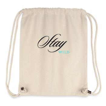 Stay Wild - Stanley/Stella Recycled Gym Bag - natural - Front