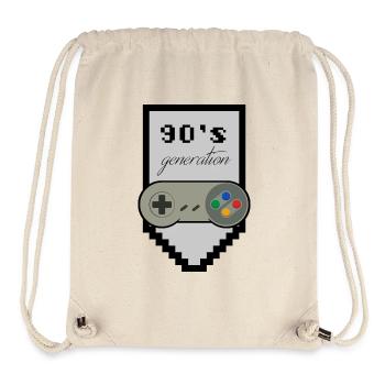 90s generation - Stanley/Stella Recycled Gym Bag - natural - Front