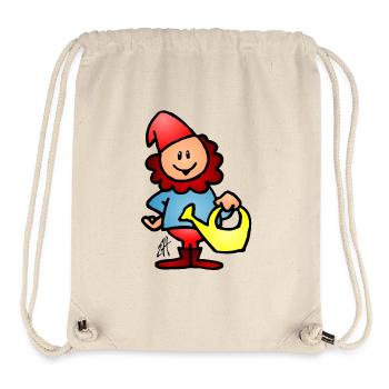 Gnom - Stanley/Stella recycelter Gym Bag - Naturweiß - Vorne