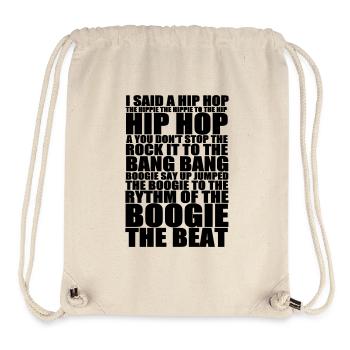 hiphop_delight_2 - Stanley/Stella recycelter Gym Bag - Naturweiß - Vorne