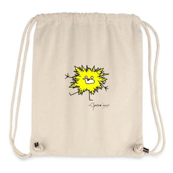 Flauschtier flippt aus - Bestiolus Cerritus - Stanley/Stella recycelter Gym Bag - Naturweiß - Vorne