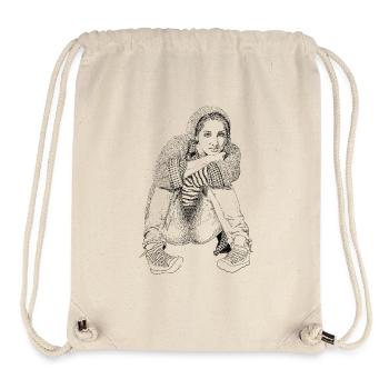 keep calm - Stanley/Stella Recycled Gym Bag - natural - Front