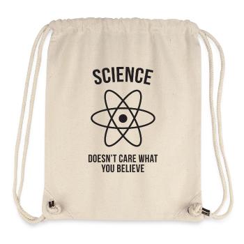 Wissenschaft - Es ist egal, was du glaubst - Stanley/Stella recycelter Gym Bag - Naturweiß - Vorne