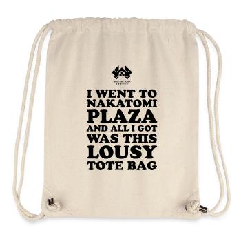 Souvenir of the Nakatomi building in Jungla de Crista - Stanley/Stella Recycled Gym Bag - natural - Front