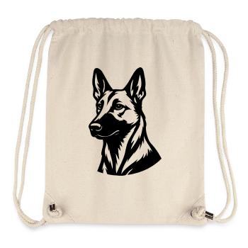 Malinois - Stanley/Stella Recycled Gym Bag - natural - Front