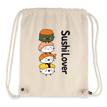 Sushi Lover – Tower of Cuteness - Stanley/Stella Recycled Gym Bag - natural - Front
