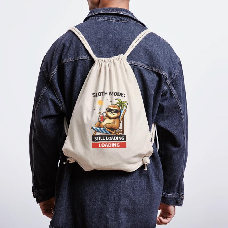 Sloth Mode: Still Loading Stanley/Stella Recycled Gym Bag