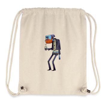 Coffee dude - Stanley/Stella Recycled Gym Bag - natural - Front