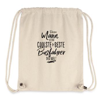 busfahrer der Beste (s) - Stanley/Stella recycelter Gym Bag - Naturweiß - Vorne
