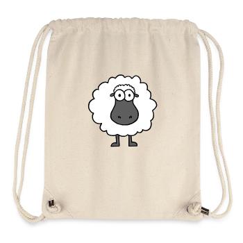 Schaf - Stanley/Stella recycelter Gym Bag - Naturweiß - Vorne