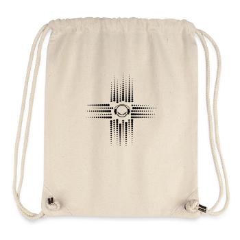 DJ - Sac à cordon recyclé Stanley/Stella - blanc naturel - Devant