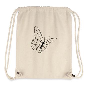Butterfly - Stanley/Stella Recycled Gym Bag - natural - Front