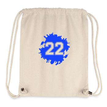 22 gouttes - Sac à cordon recyclé Stanley/Stella - blanc naturel - Devant