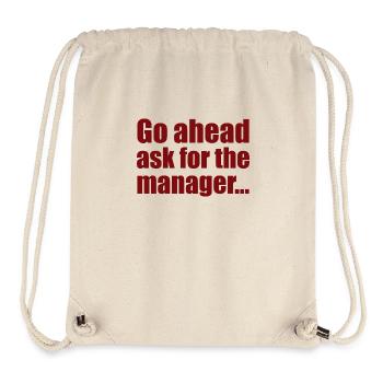 Manager - Stanley/Stella Recycled Gym Bag - natural - Front