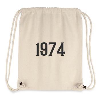 1974 - Stanley/Stella recycelter Gym Bag - Naturweiß - Vorne