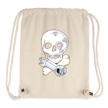 Sir Stemalot - Stanley/Stella recycelter Gym Bag - Naturweiß - Vorne