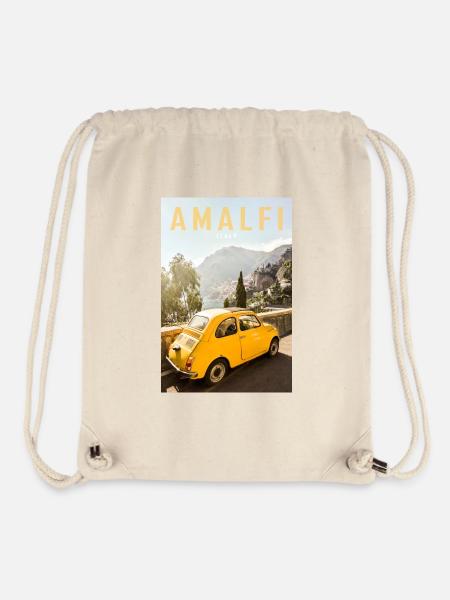 Amalfi Coast Italy - Stanley/Stella Recycled Gym Bag - natural