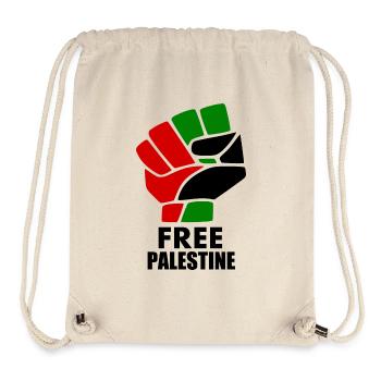 palestina - Stanley/Stella Recycled Gym Bag - natural - Front
