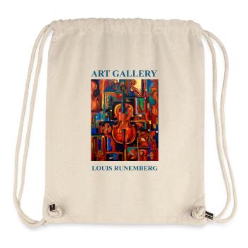 PLAKAT STRADIVARIUS LOUIS RUNEMBERG ADAGP - Stanley/Stella recycelter Gym Bag - Naturweiß - Vorne