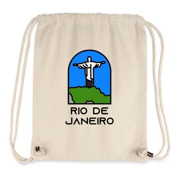 Rio de Janeiro - Stanley/Stella Recycled Gym Bag - natural - Front