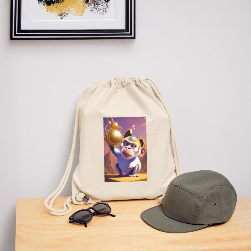 Cool monkey Stanley/Stella Recycled Gym Bag