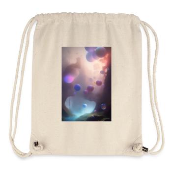 Colorful bubbles - Stanley/Stella Recycled Gym Bag - natural - Front