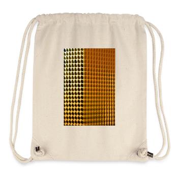 Gold Pattern - Stanley/Stella Recycled Gym Bag - natural - Front