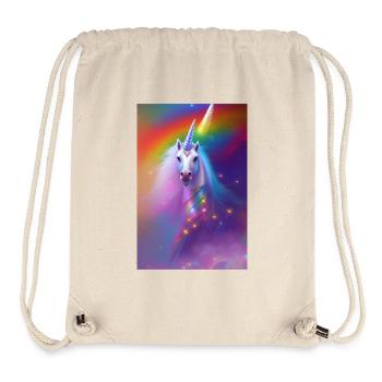 Unicorn - Stanley/Stella Recycled Gym Bag - natural - Front