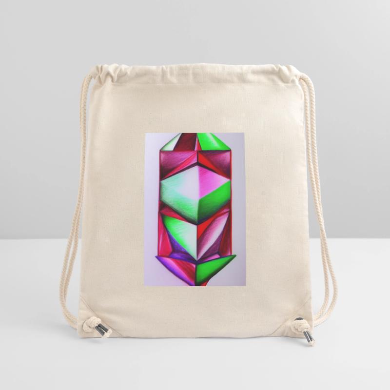 Gemstone Pattern Stanley/Stella Recycled Gym Bag