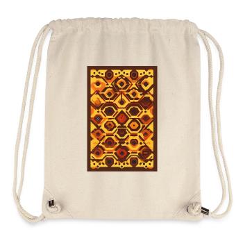 Vintage Pattern - Stanley/Stella Recycled Gym Bag - natural - Front