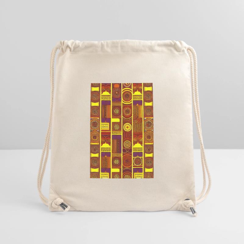 Vintage Pattern Stanley/Stella Recycled Gym Bag