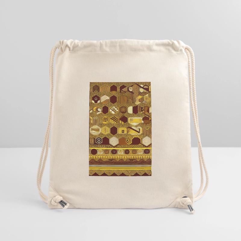 Vintage Pattern Stanley/Stella Recycled Gym Bag