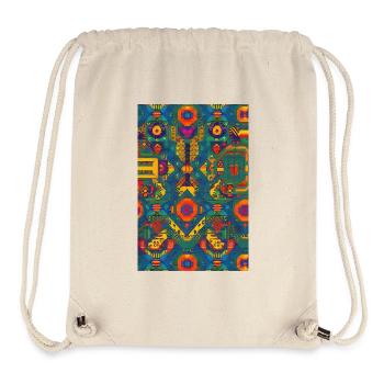 Modèle rétro - Sac à cordon recyclé Stanley/Stella - blanc naturel - Devant