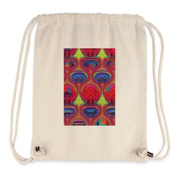 Modèle rétro - Sac à cordon recyclé Stanley/Stella - blanc naturel - Devant