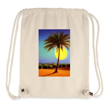 Arabische Wüste - Stanley/Stella recycelter Gym Bag - Naturweiß - Vorne