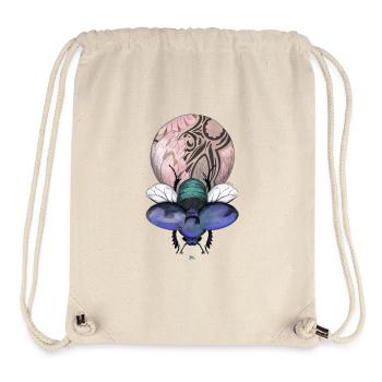 Skarabäus mit Wunderkugel - Stanley/Stella recycelter Gym Bag - Naturweiß - Vorne