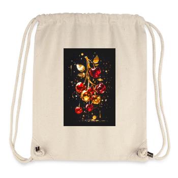 Cerise dorée - Sac à cordon recyclé Stanley/Stella - blanc naturel - Devant