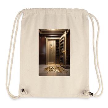 Money Vault - Stanley/Stella Recycled Gym Bag - natural - Front