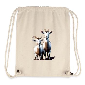 CHÈVRES II - Sac à cordon recyclé Stanley/Stella - blanc naturel - Devant