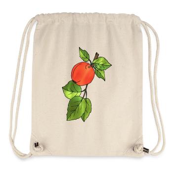 Apfel - Stanley/Stella recycelter Gym Bag - Naturweiß - Vorne