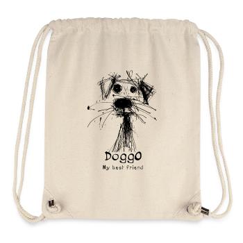Doggo - My Best Friend - Stanley/Stella Recycled Gym Bag - natural - Front