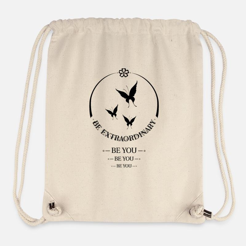 be you - Stanley/Stella Recycled Gym Bag - natural