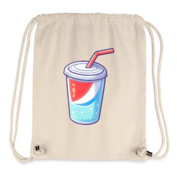 Cup of Soda - Feeling Refreshed - Stanley/Stella Recycled Gym Bag - natural - Front