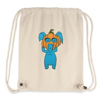 Elephant Pumpkin - Stanley/Stella Recycled Gym Bag - natural - Front