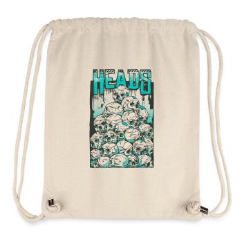 skulls - Stanley/Stella Recycled Gym Bag - natural - Front