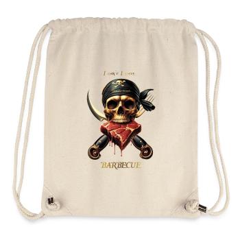 grillen - Stanley/Stella recycelter Gym Bag - Naturweiß - Vorne