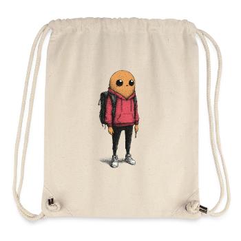 Étudiant monstre - Sac à cordon recyclé Stanley/Stella - blanc naturel - Devant