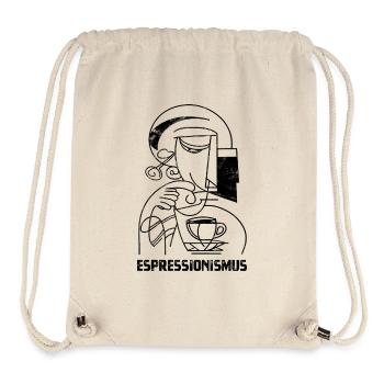 Espressionismus - Espresso - Kaffee trinken - Stanley/Stella recycelter Gym Bag - Naturweiß - Vorne
