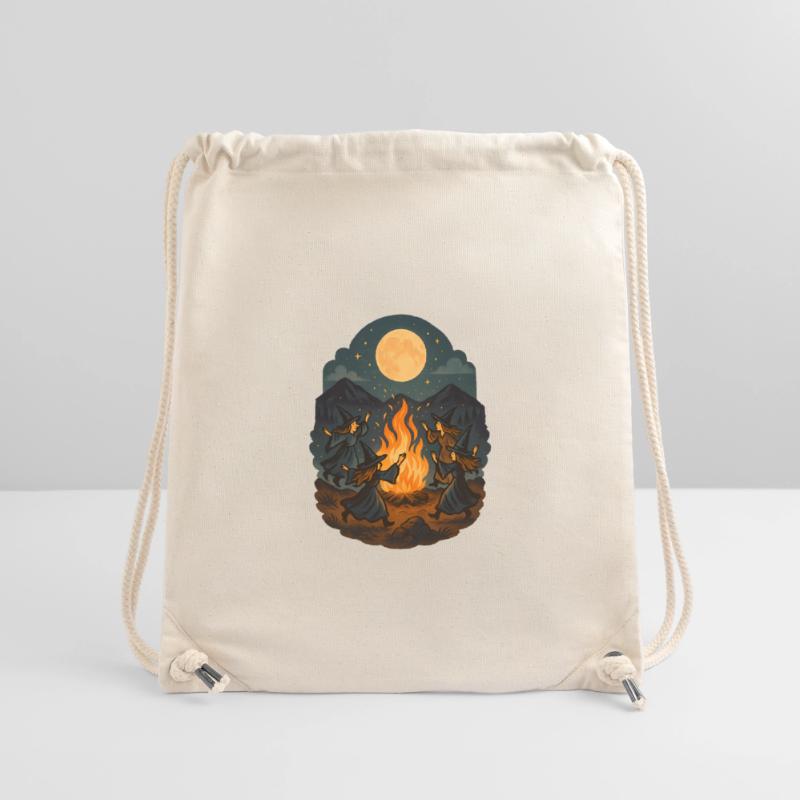 Witch Dance at Full Moon – Magic Fire Ritual Stanley/Stella Recycled Gym Bag